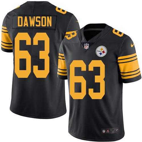Nike Men & Women & Youth Steelers 63 Dermontti Dawson Black Color Rush Limited Jersey,We sell and wholesale Nike Men & Women & Youth Steelers 63 Dermontti Dawson Black Color Rush Limited Jersey on line form chian!